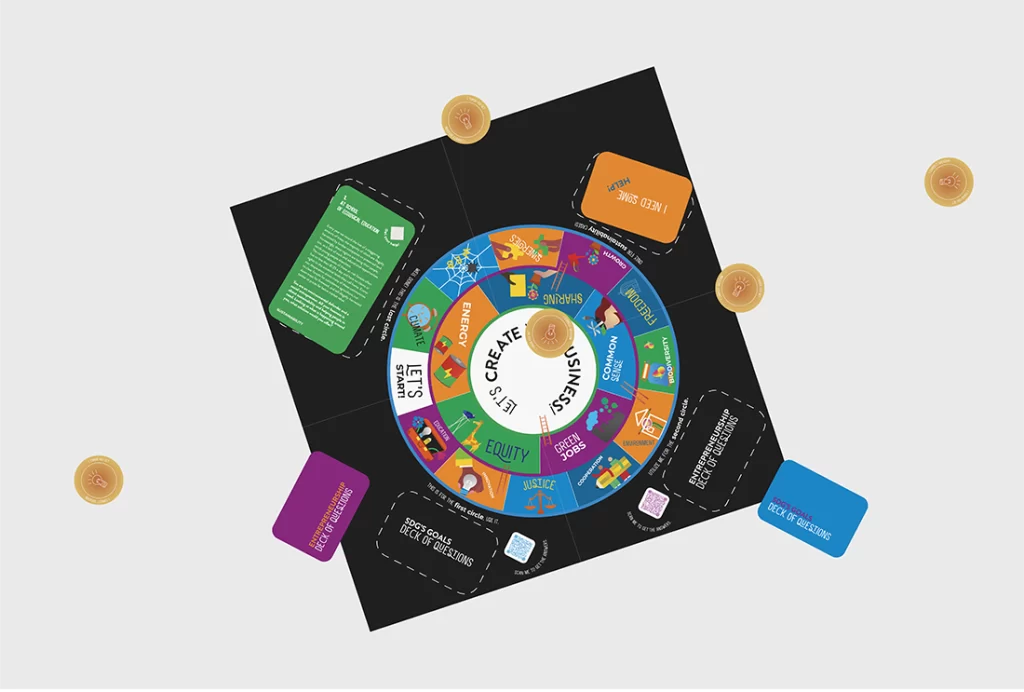 Gioco da tavolo "Didactic Mine".