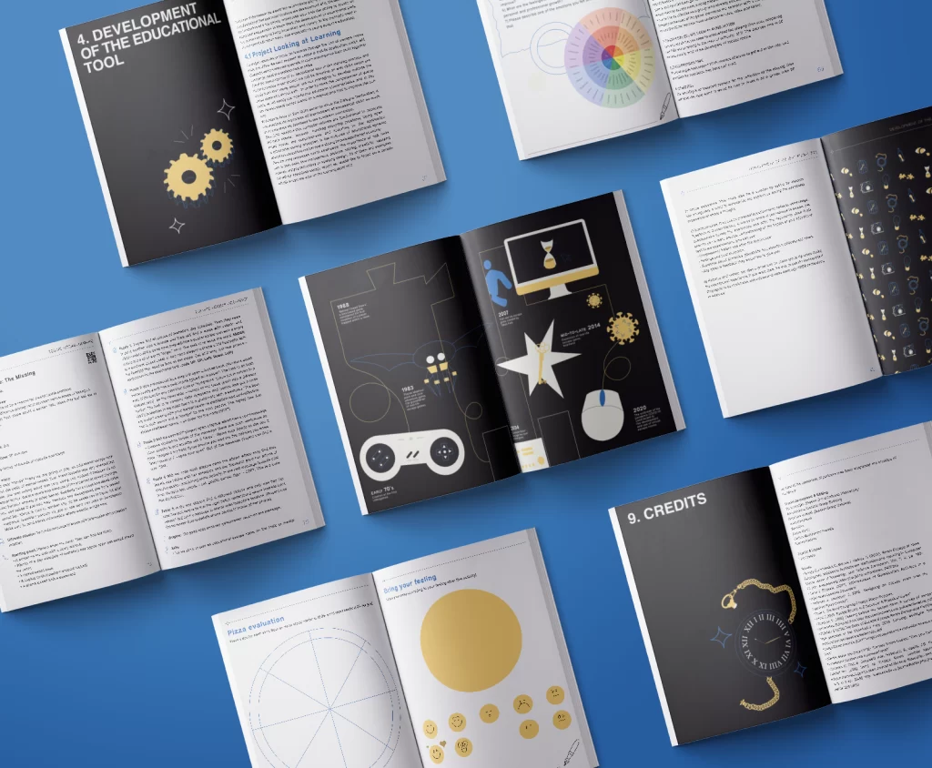 Anteprima di alcune pagine per il libro progetto E-scape.