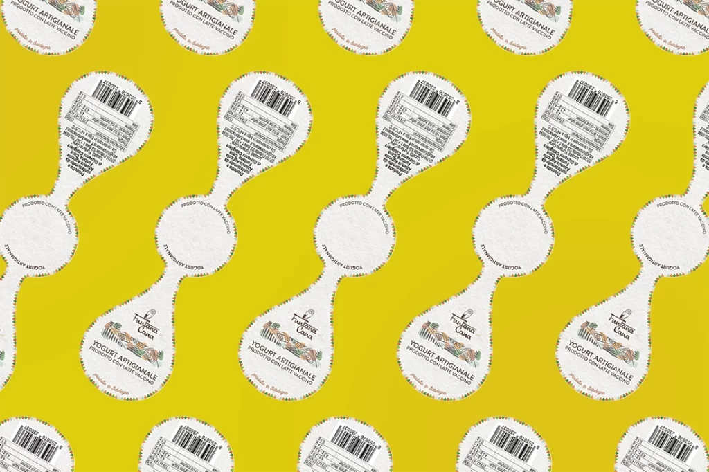 Packaging yogurt realizzati per Funtana Cana.