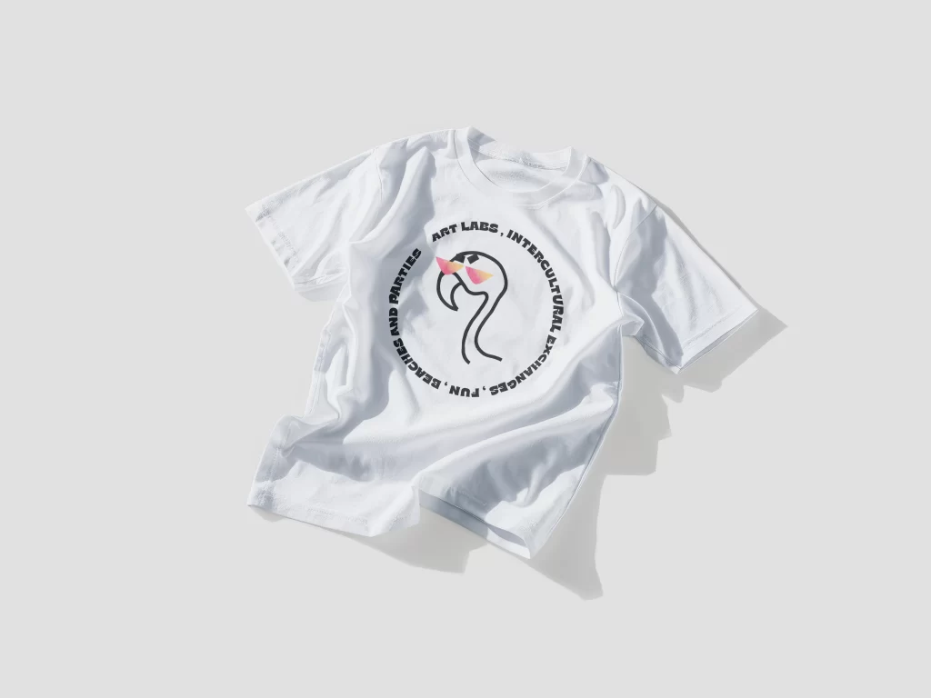T-shirt realizzata per International Summer Week 2022.