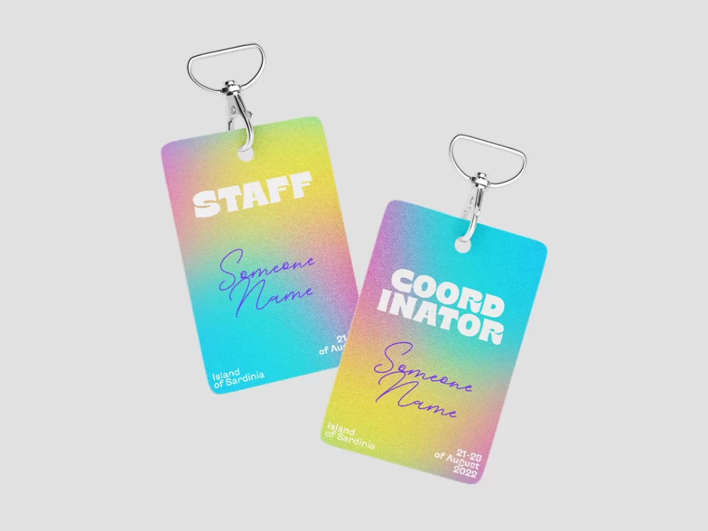 Badge per l'evento International Summer Week 2022.