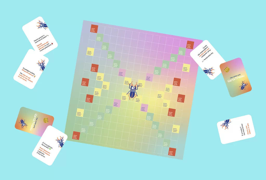 Gioco da tavolo "Scarabeo Sun Digital".